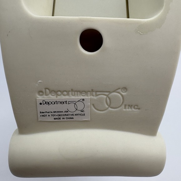 Dept 56 Snowbabies "Just Follow The Star" Moving Musical Figure Polar‎ Bear - Picture 12 of 12